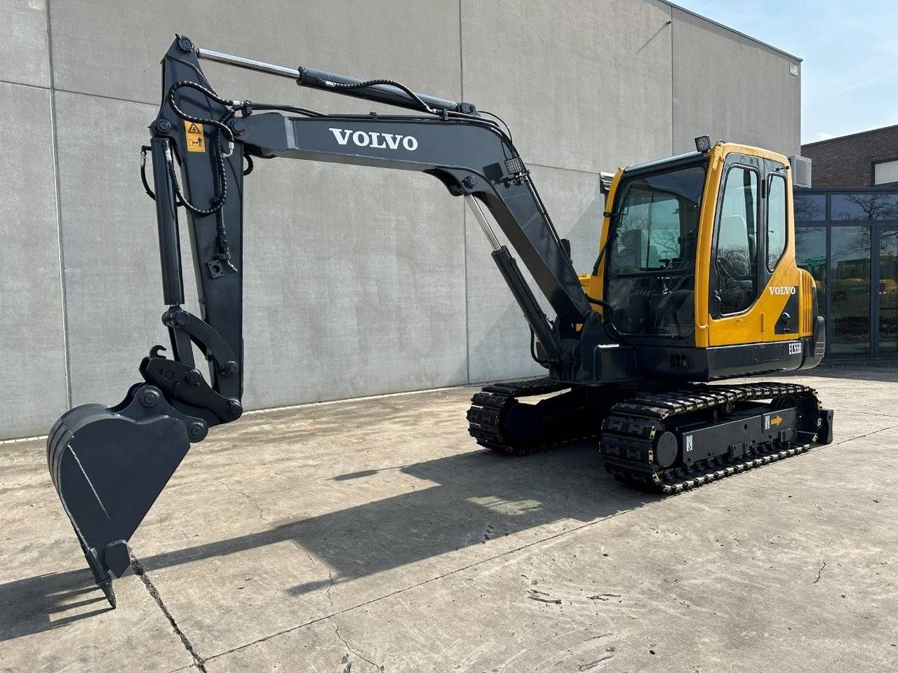 Midi excavator Volvo EC55B Diesel 2012
