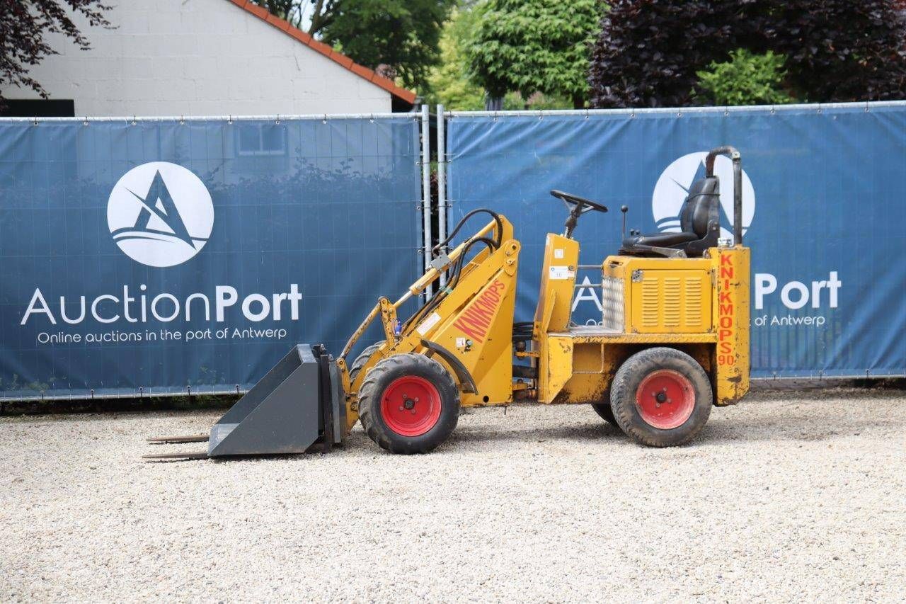 Articulated loader Gebr Knikmops Diesel 28.5hp 2000
