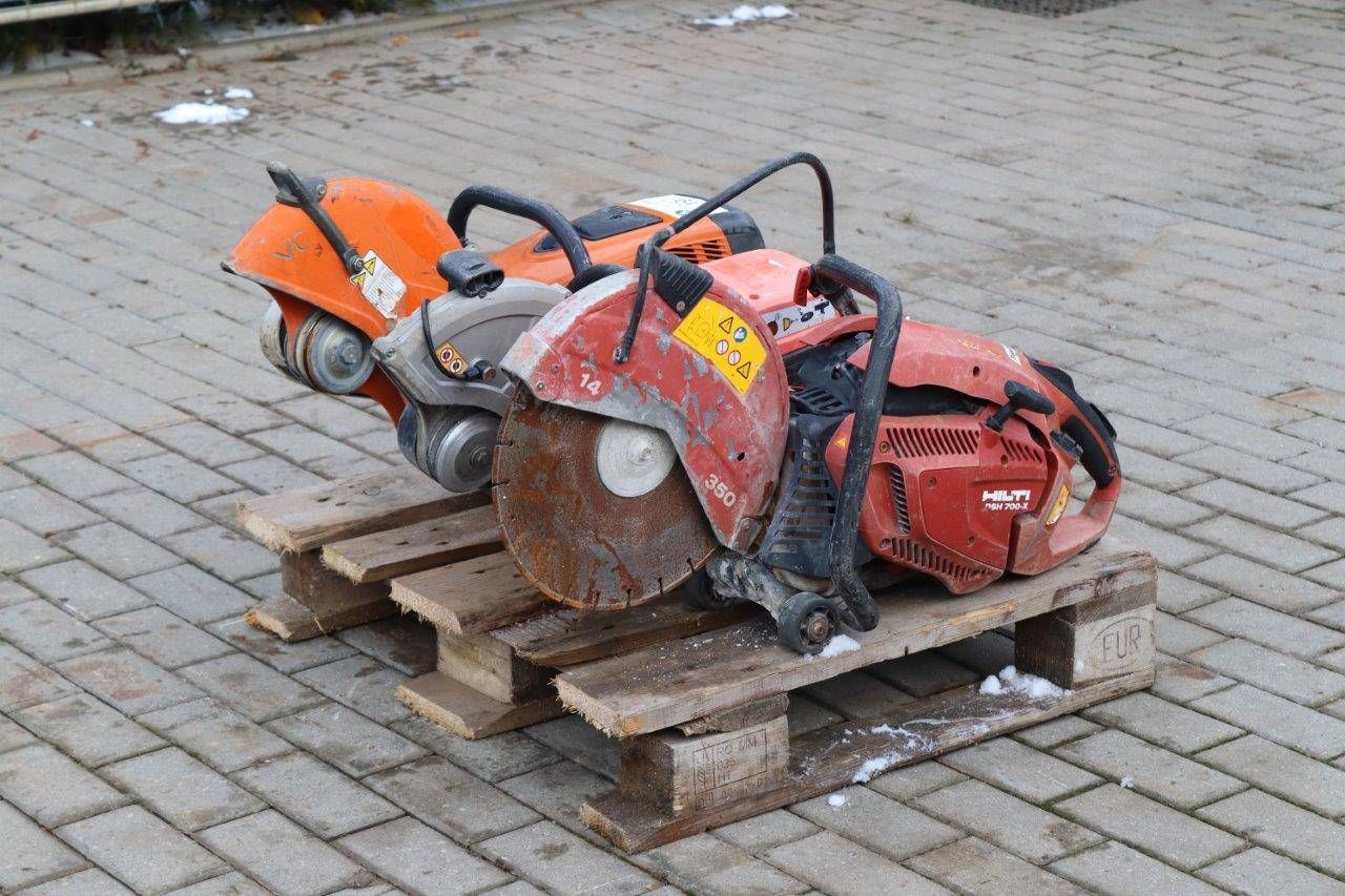 Lot of Concrete Sawing Machines Petrol 