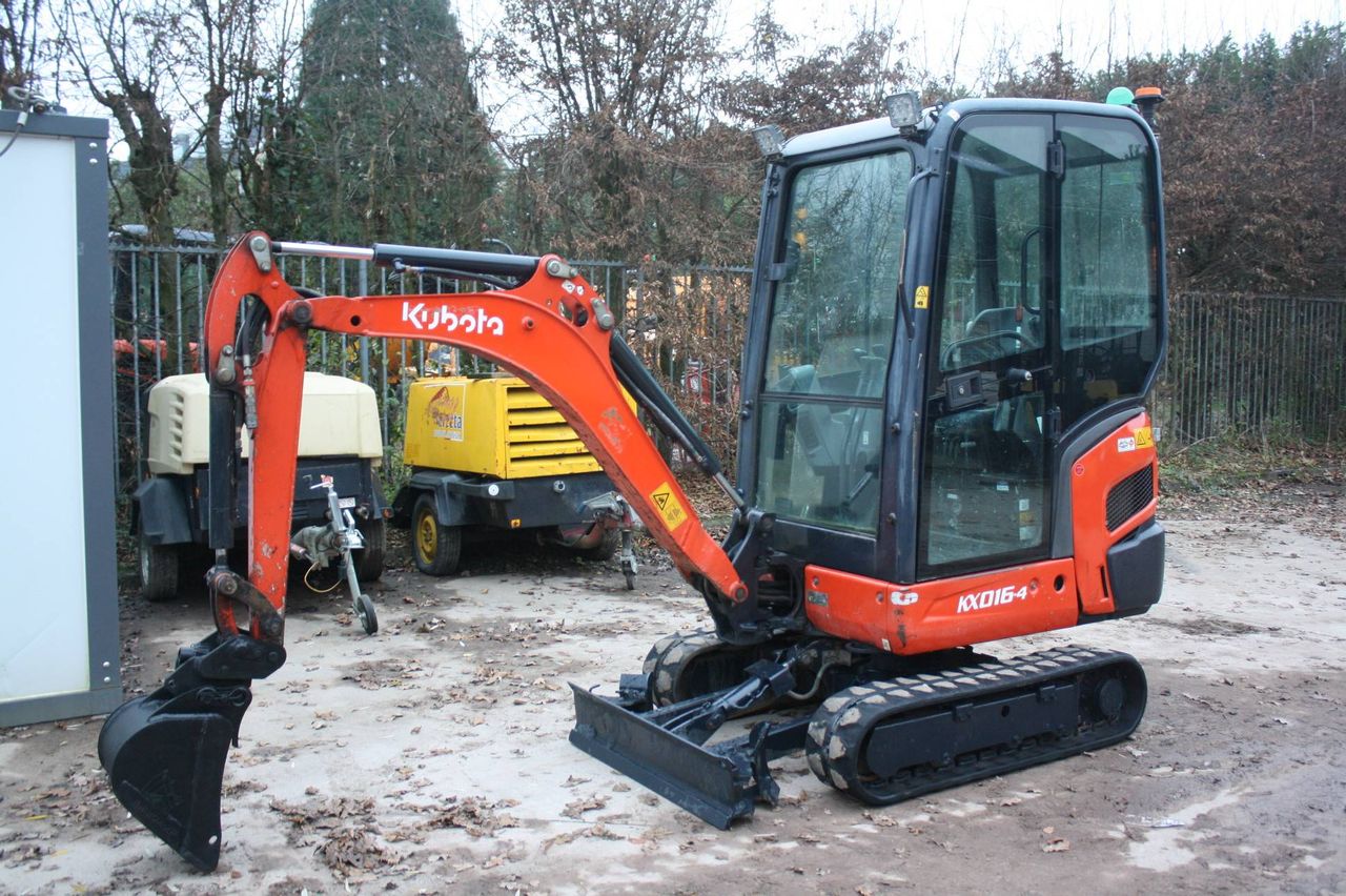 Mini digger Kubota KX016-4 Diesel 2017