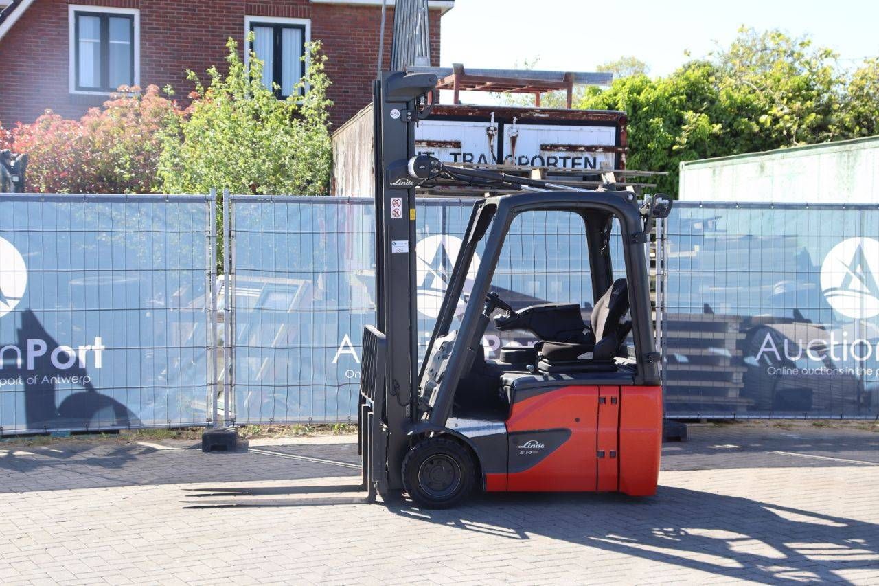 Linde E14-02 Electric Forklift 1400kg 2019