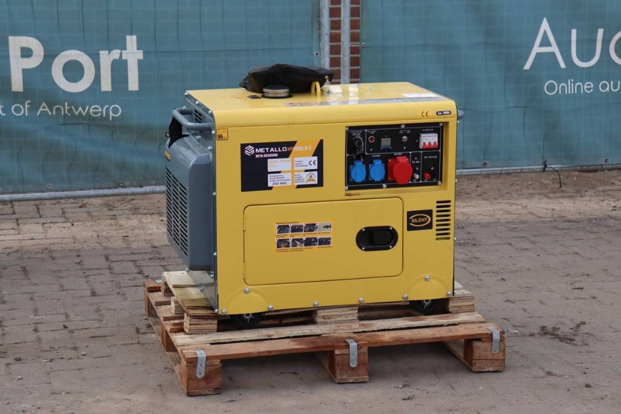 Generator Metallo HP6500LN-3 Diesel 5kVA New