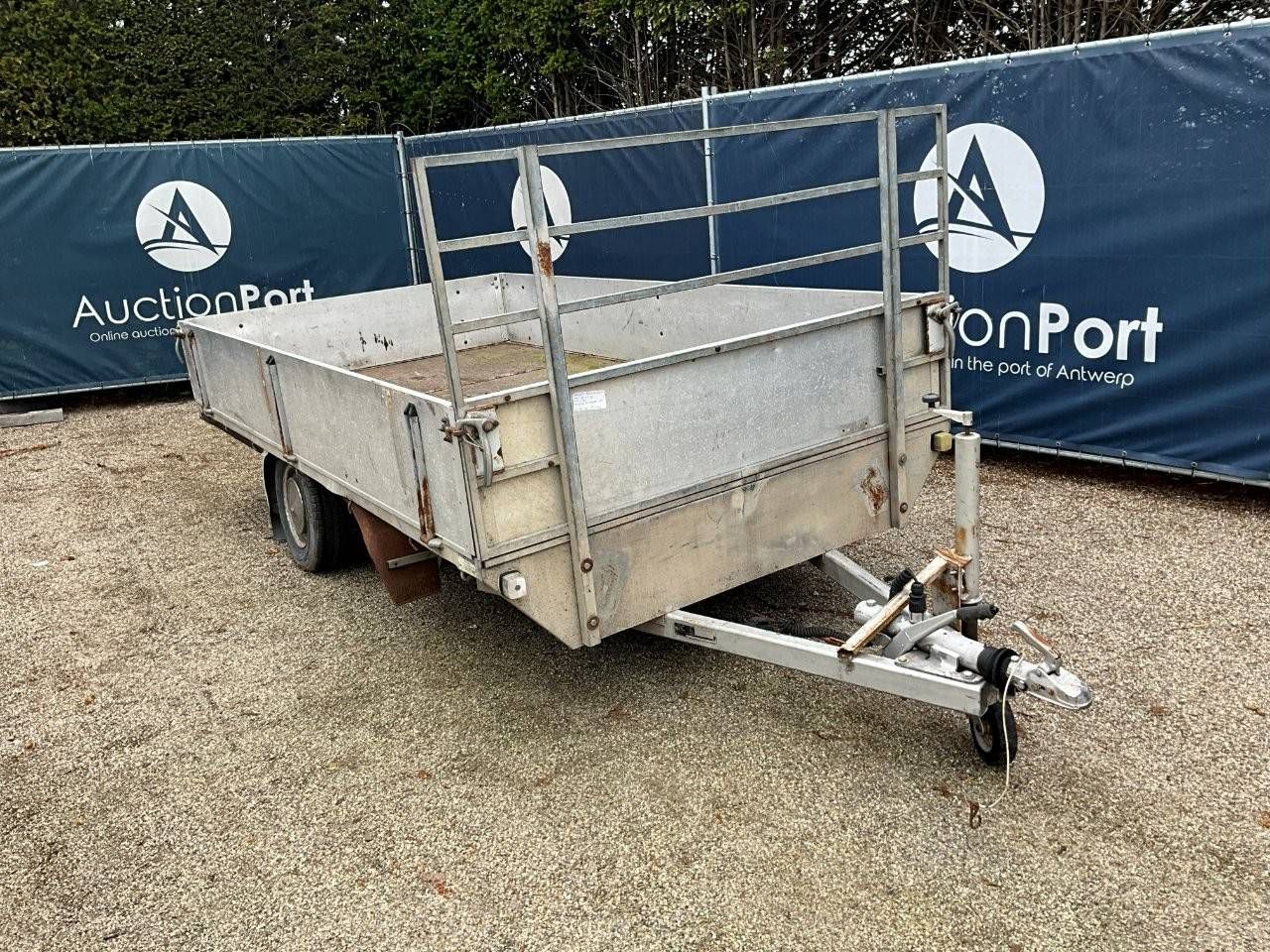 Platform trolley Anssems AS 2000 VV 2000kg 1991