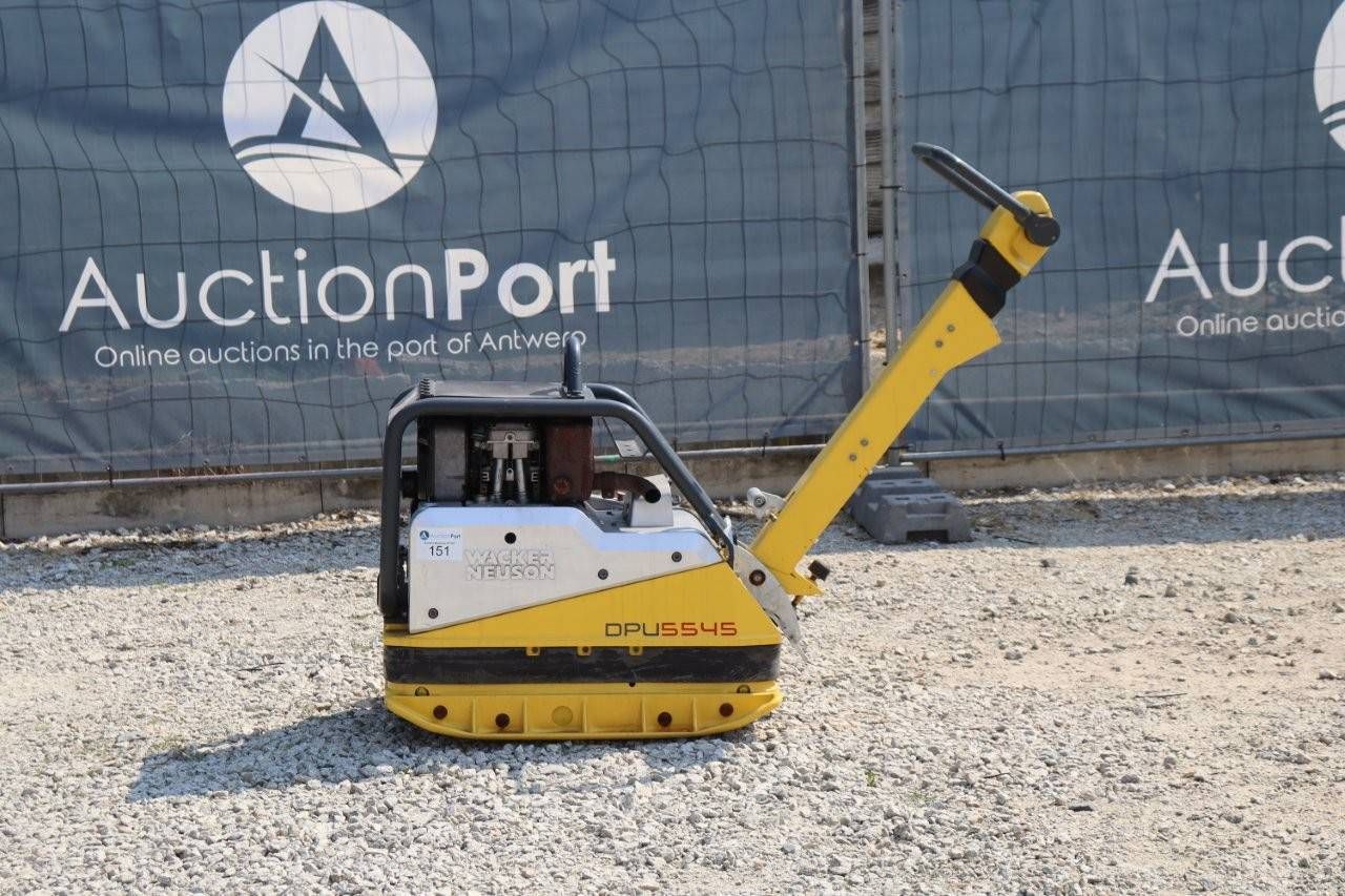 Vibratory plate Wacker Neuson DPU5545 Diesel 2016
