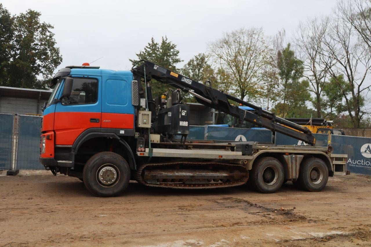 Terberg FM1350-WDGL Diesel 421hp 2005 crane truck with Hiab 19.8m crane