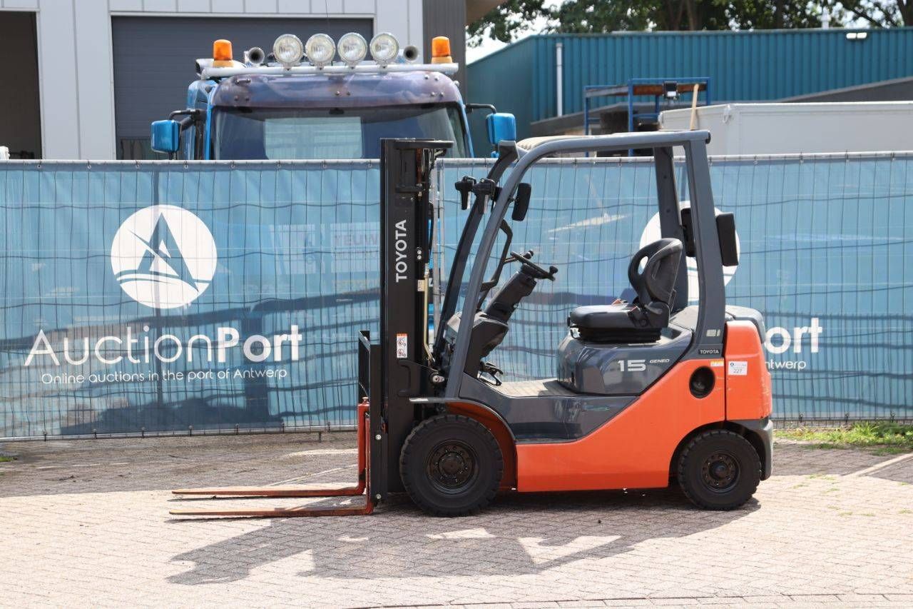 Forklift Toyota 02-8FDL15 Diesel 1500kg 4.5m 2020