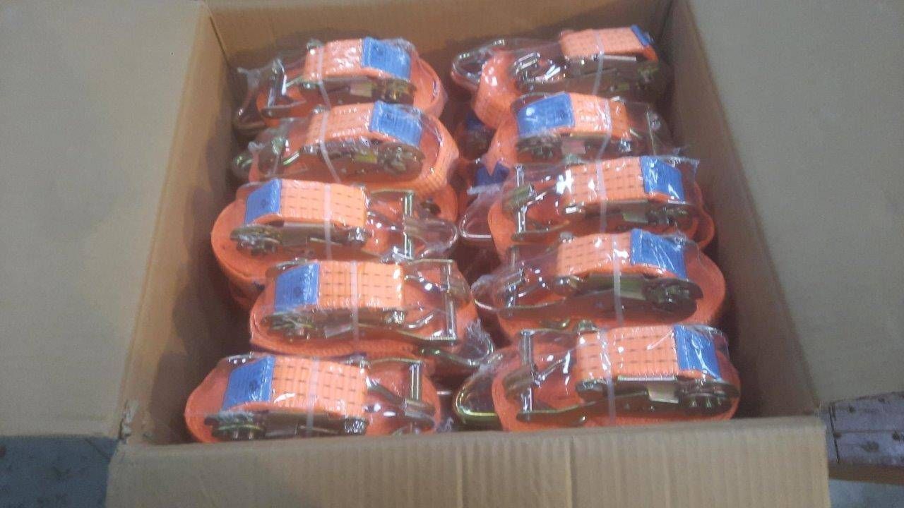 Ratchet Straps 6.00m 3T 20 pieces New