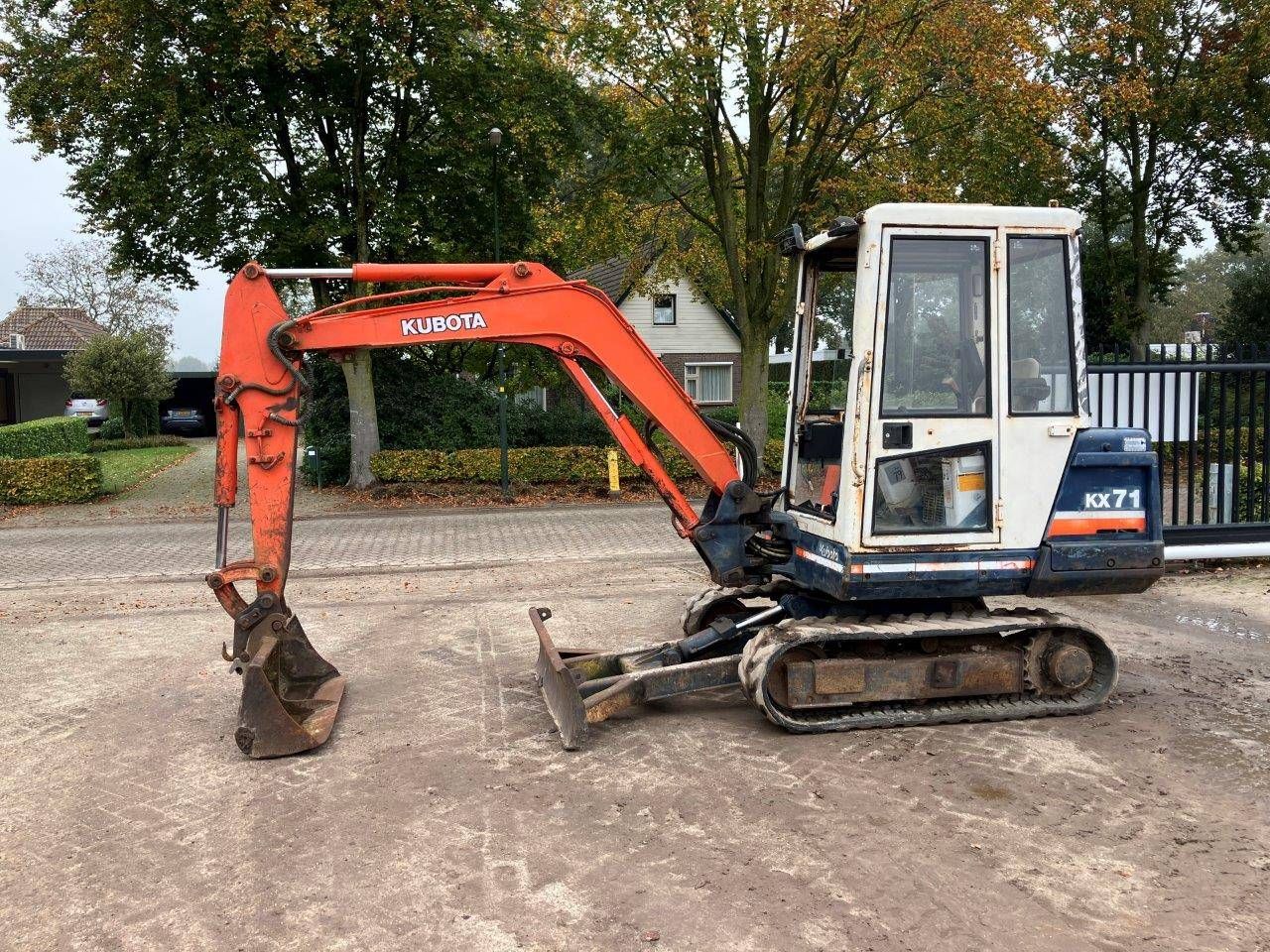 Mini digger Kubota KX71 Diesel 27hp 1992