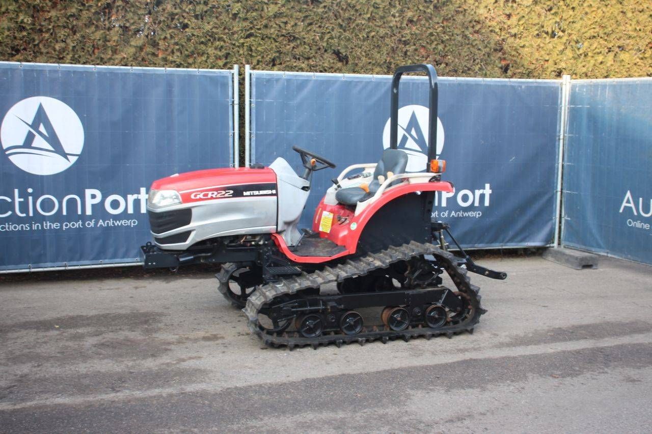 Mini crawler tractor Mitsubishi GCR22 Diesel with Powersteering Euro