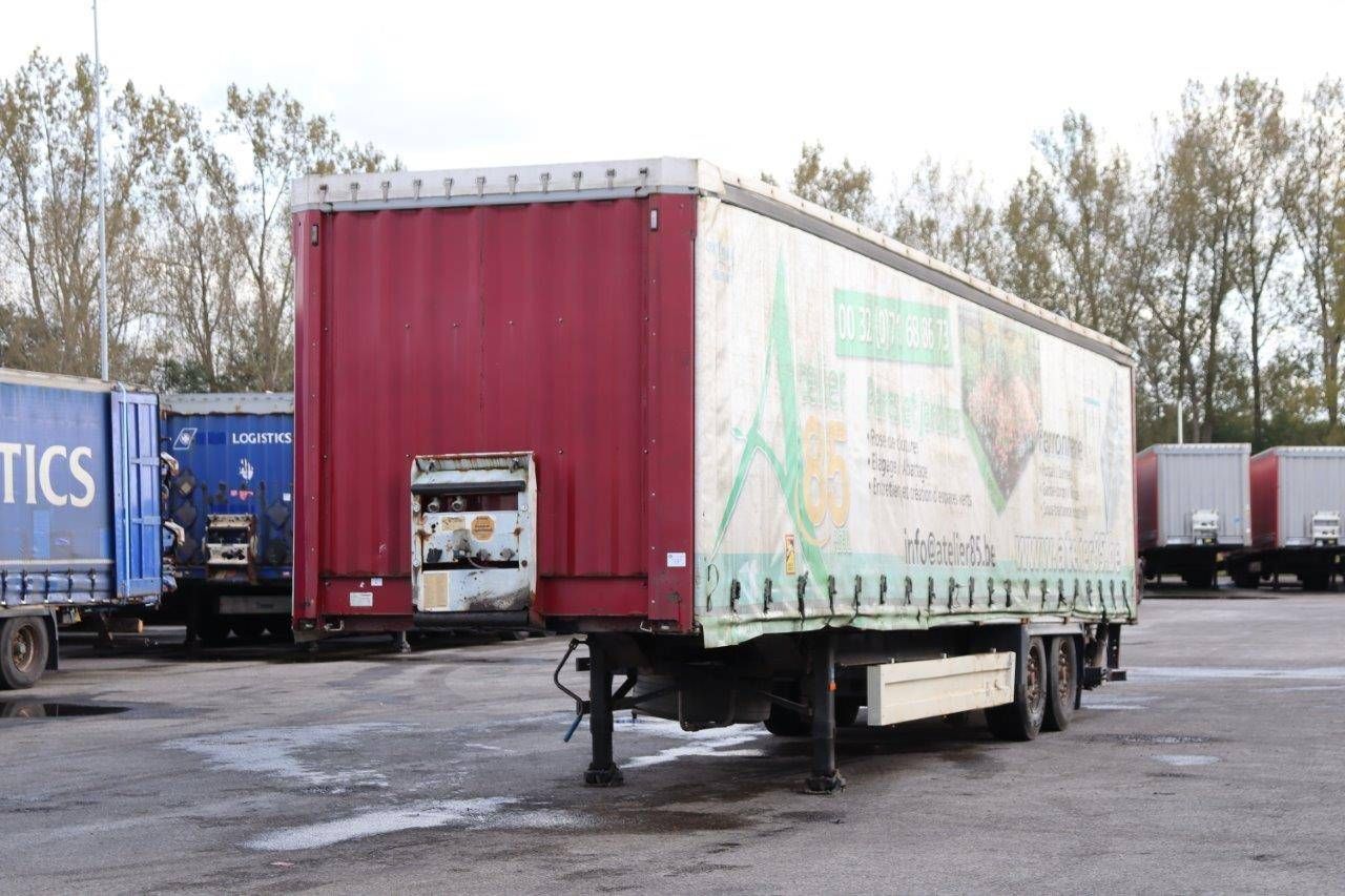 Curtainsider trailer Krone SZF18 30500kg 2003