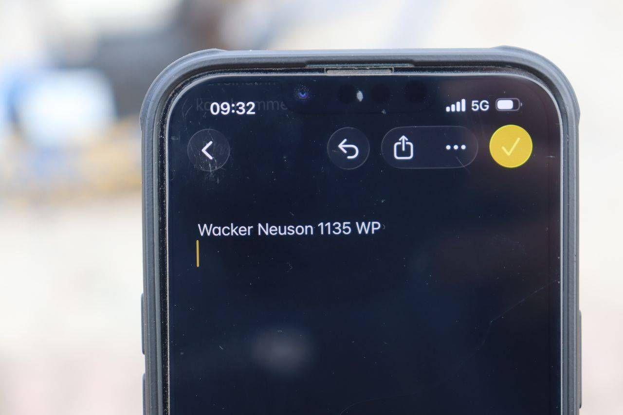 Piastra vibrante a benzina Wacker Neuson 1135 WP
