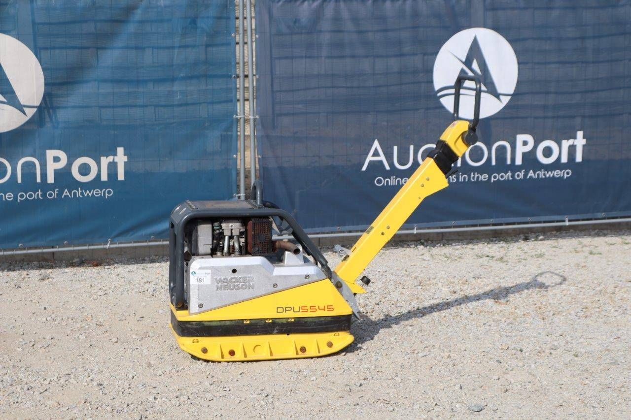 Vibratory plate Wacker Neuson DPU5545 Diesel