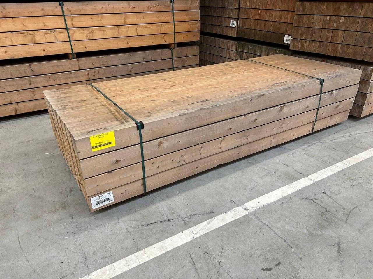 Batch Beams Redvision Douglas 32 pieces 14x14x300cm New