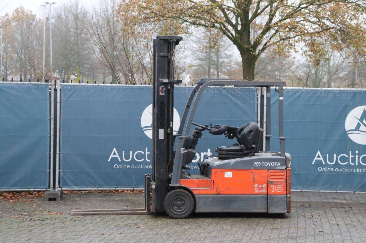 Forklift Toyota 7FBEF16 Electric 1600kg 6.0m 2008