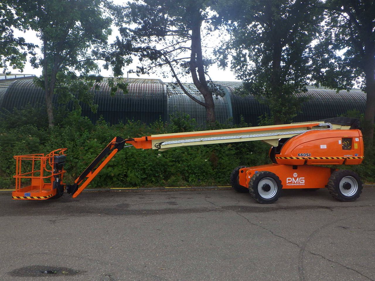 JLG 660SJ Diesel 21.80m Telescopic Boom Lift 2012