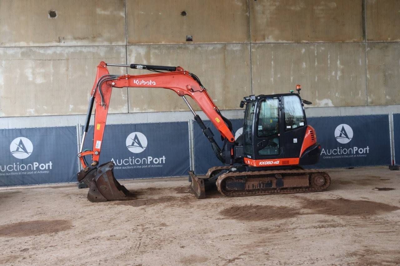Crawler excavator Kubota KX080-4α Diesel 2019