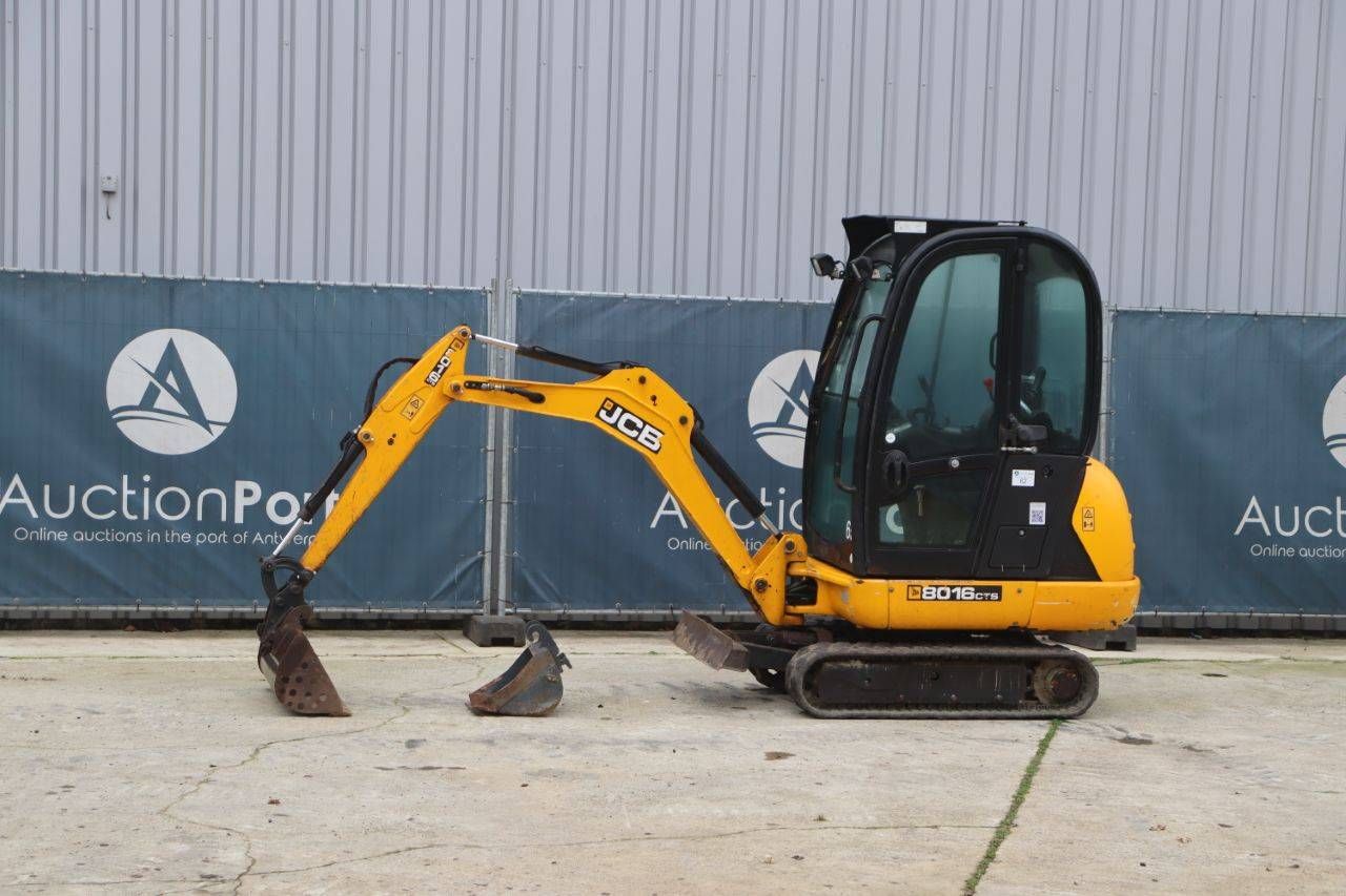 Mini excavator JCB 8016 Diesel 14.7kW 2016