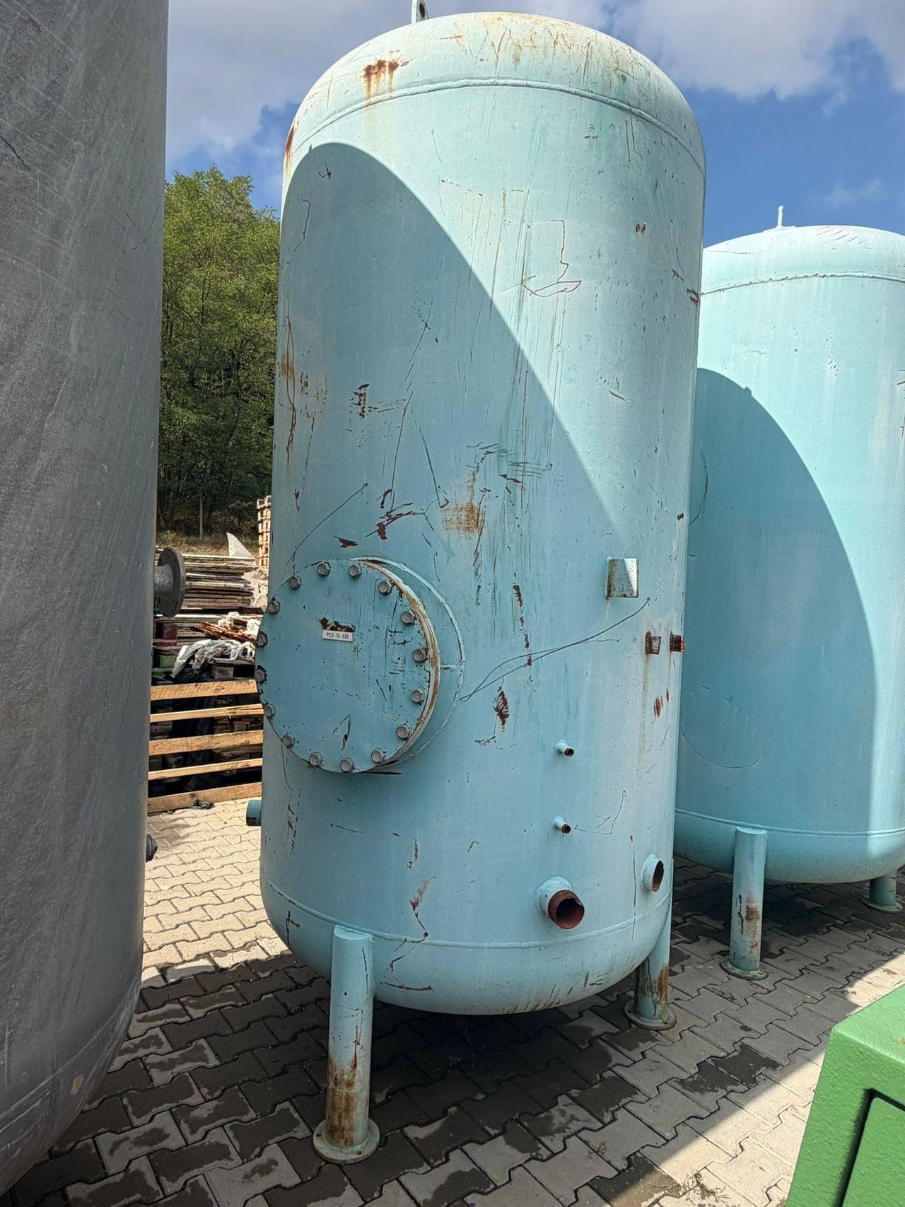Serbatoio aria compressa 4000L 11bar 2005