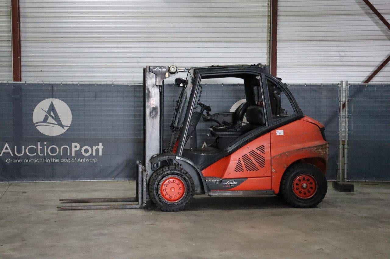 Forklift Linde H45D-02 Diesel 4500kg 5.0m 2016