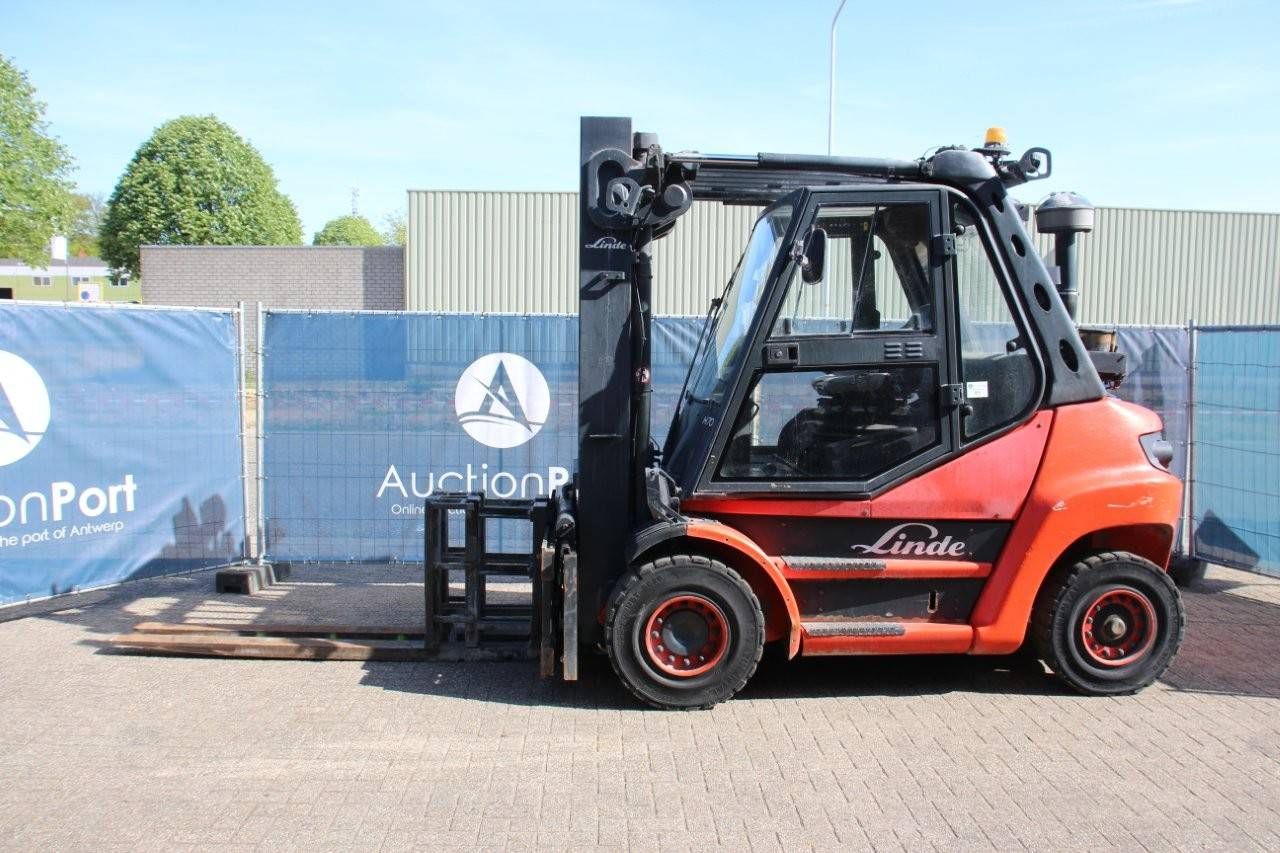 Forklift Linde H70D-02 Diesel 7000kg 2014
