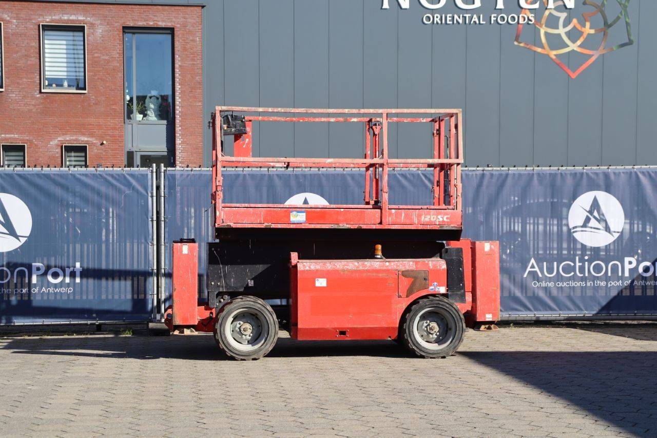 Manitou 120 SC Diesel Scissor Lift 12m 2011