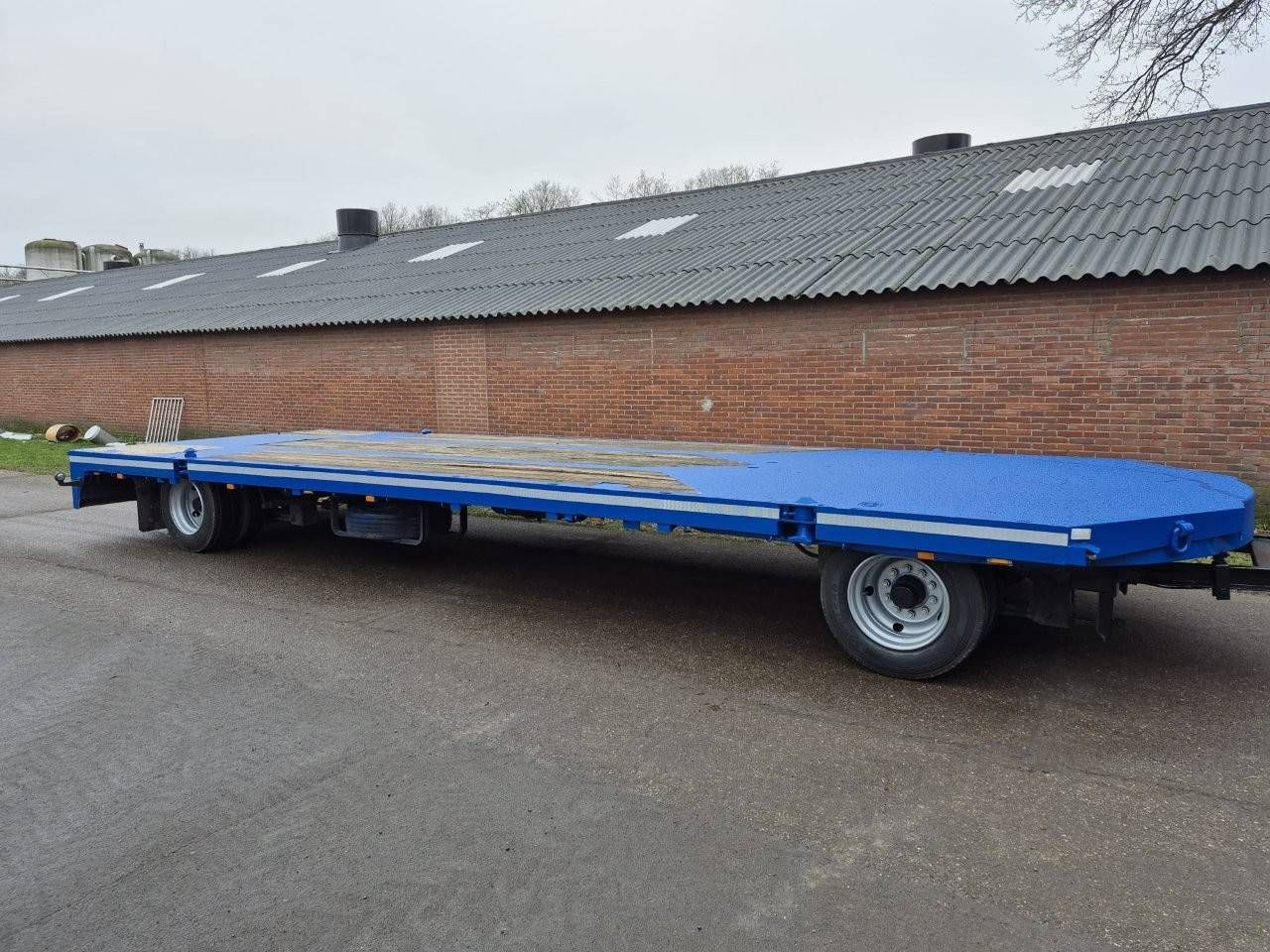 Flatbed trailer Jumbo MV 160 L