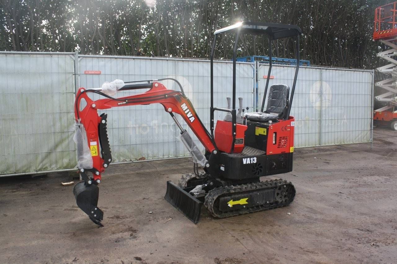 Mini excavator Miva VA13 Petrol Demo 