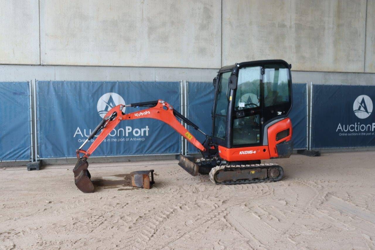 Mini digger Kubota KX016-4 Diesel 13hp 2018