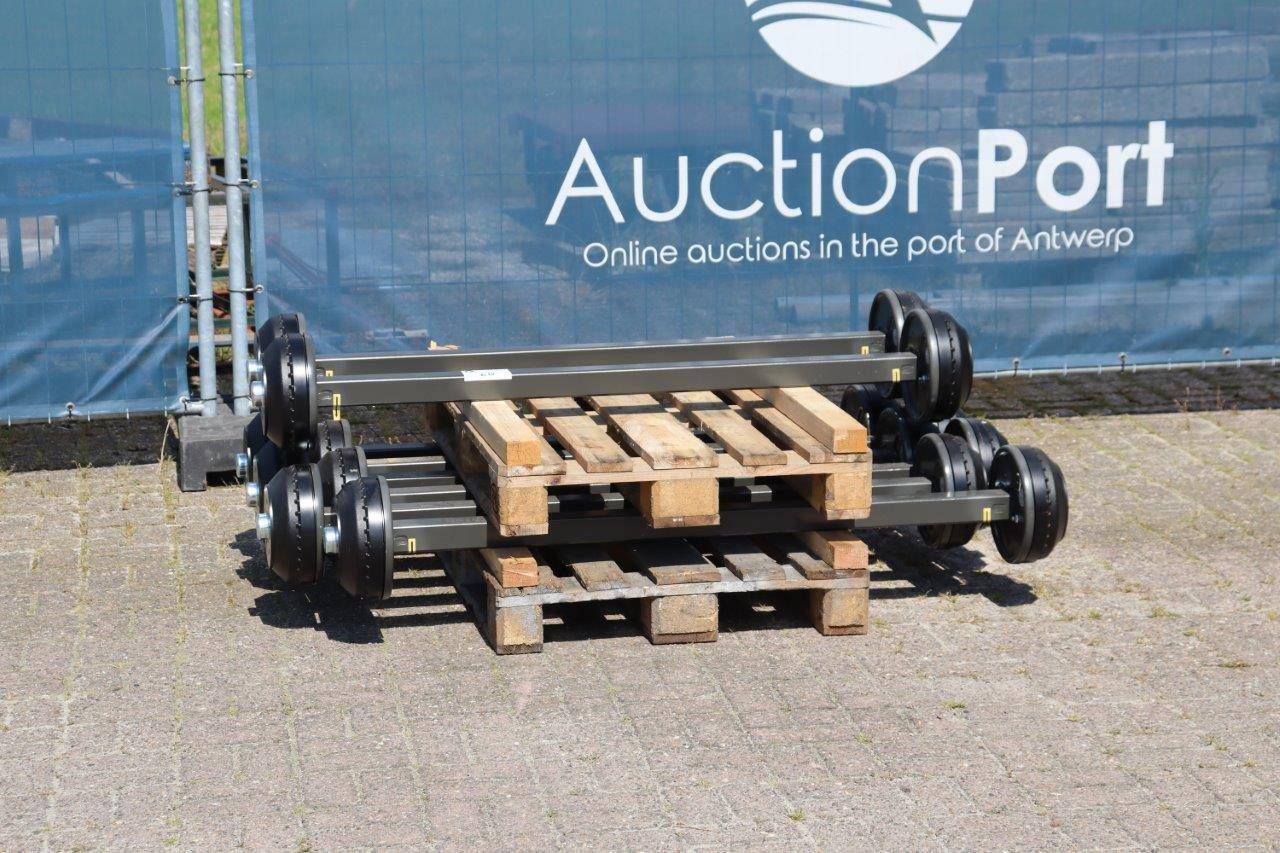Axles for Trailer 140cm 8 pieces New