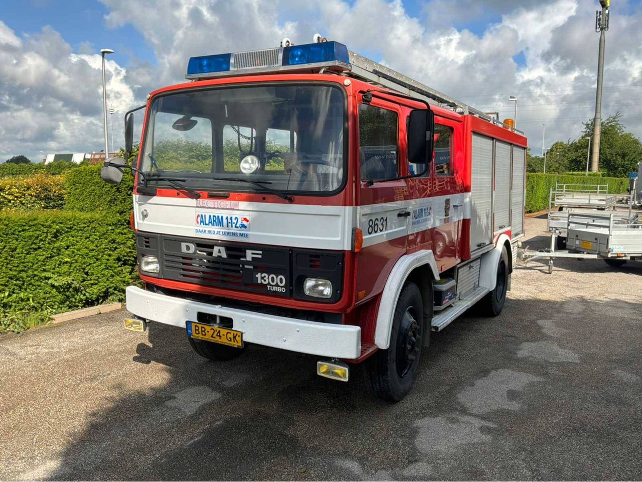 DAF 1300 Turbo Diesel Fire Truck 1981