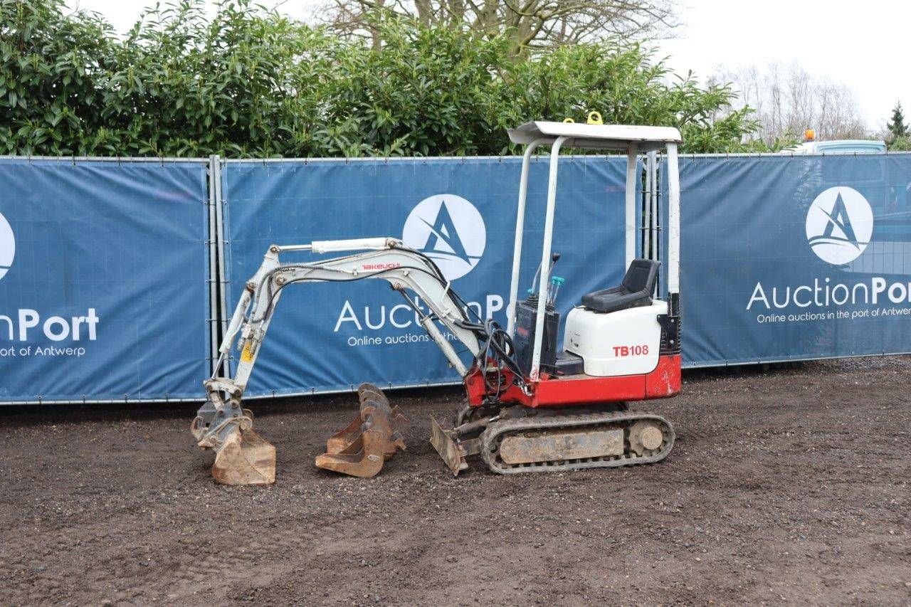 Mini excavator Takeuchi TB108 Diesel