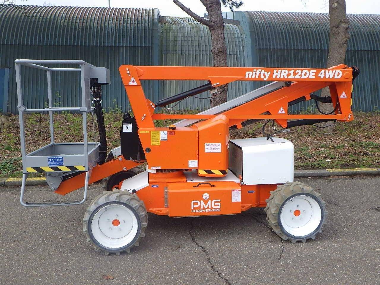 Nifty HR12DE Bi-energy 12.20m articulated boom lift 2014