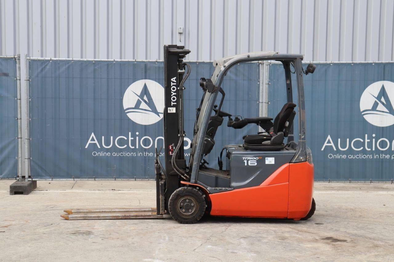 Toyota 8FBEK16T Electric Forklift 1600kg 3.3m 2018