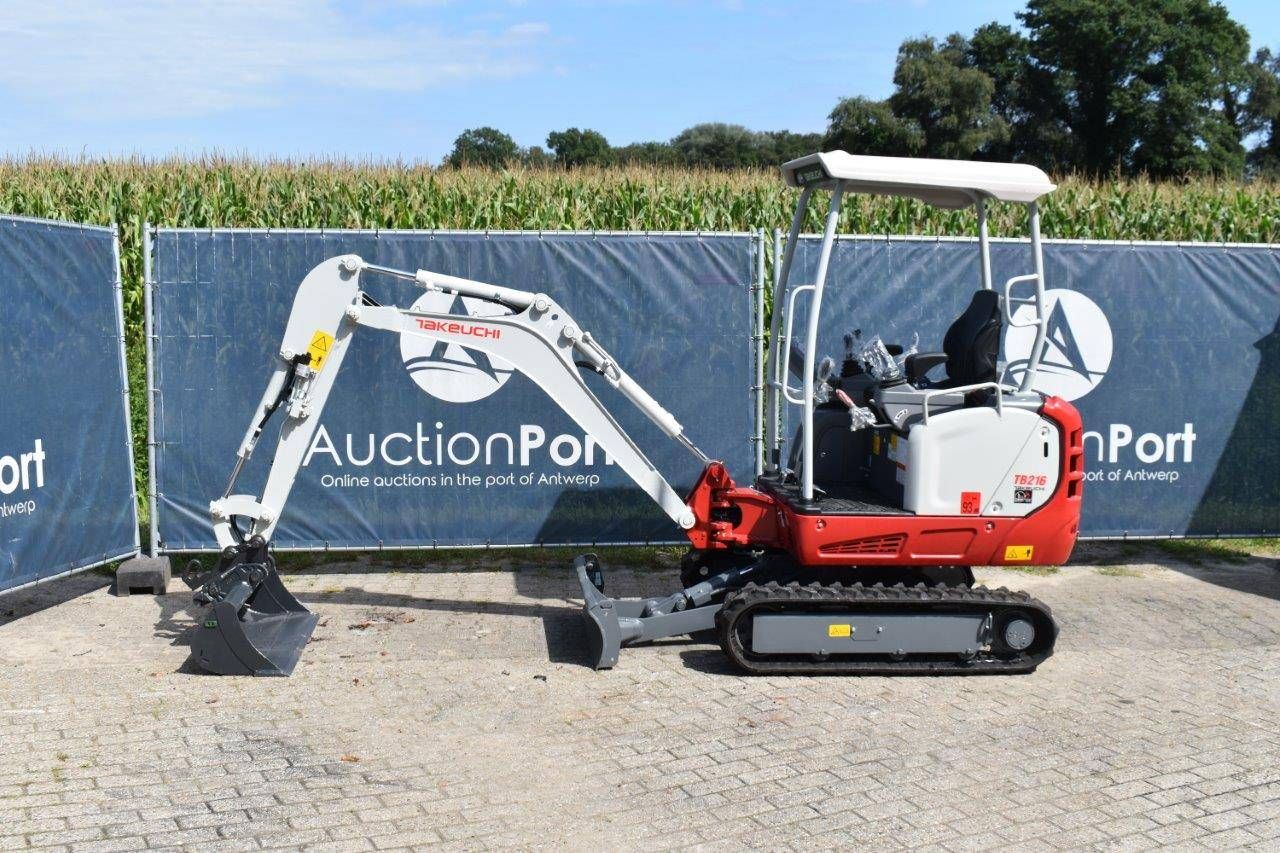 Mini digger Takeuchi TB216 Diesel New