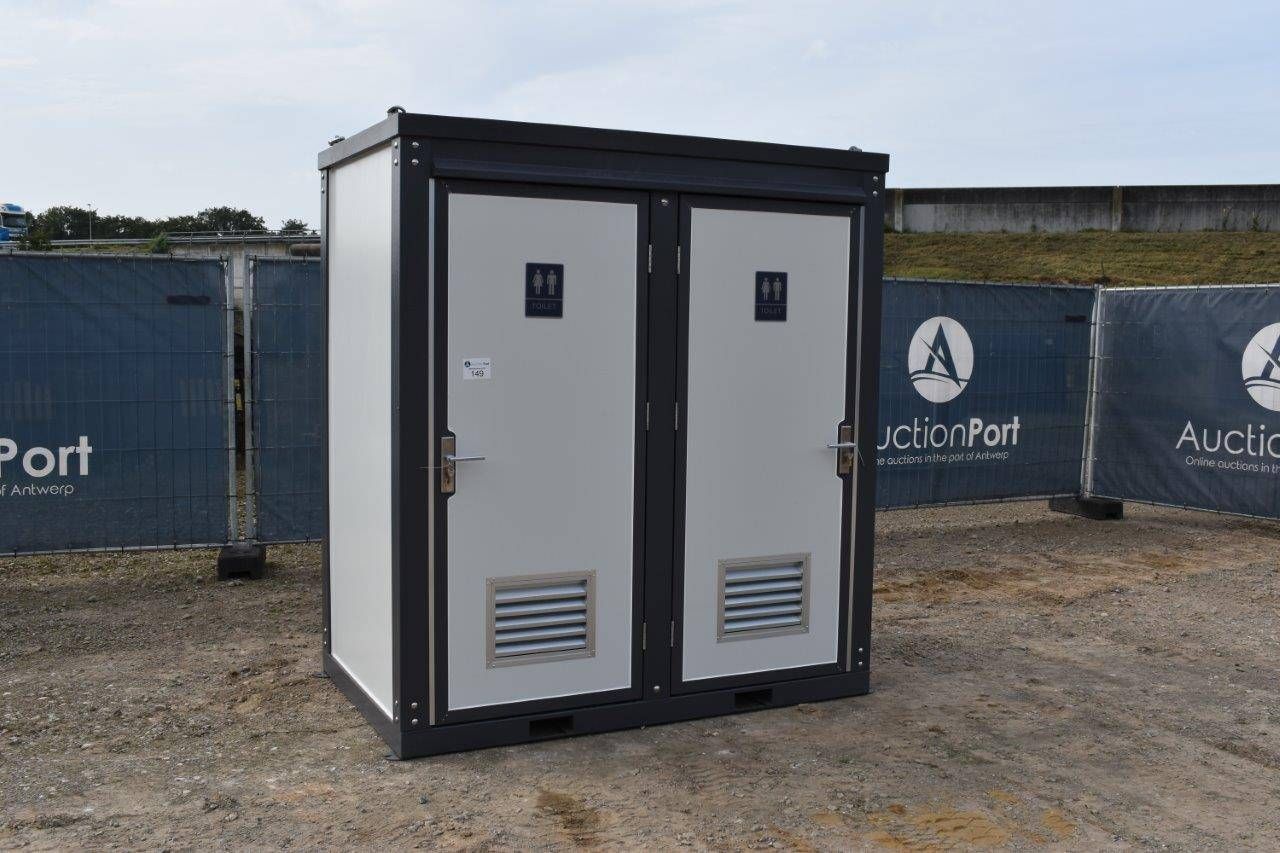 Double toilet unit New