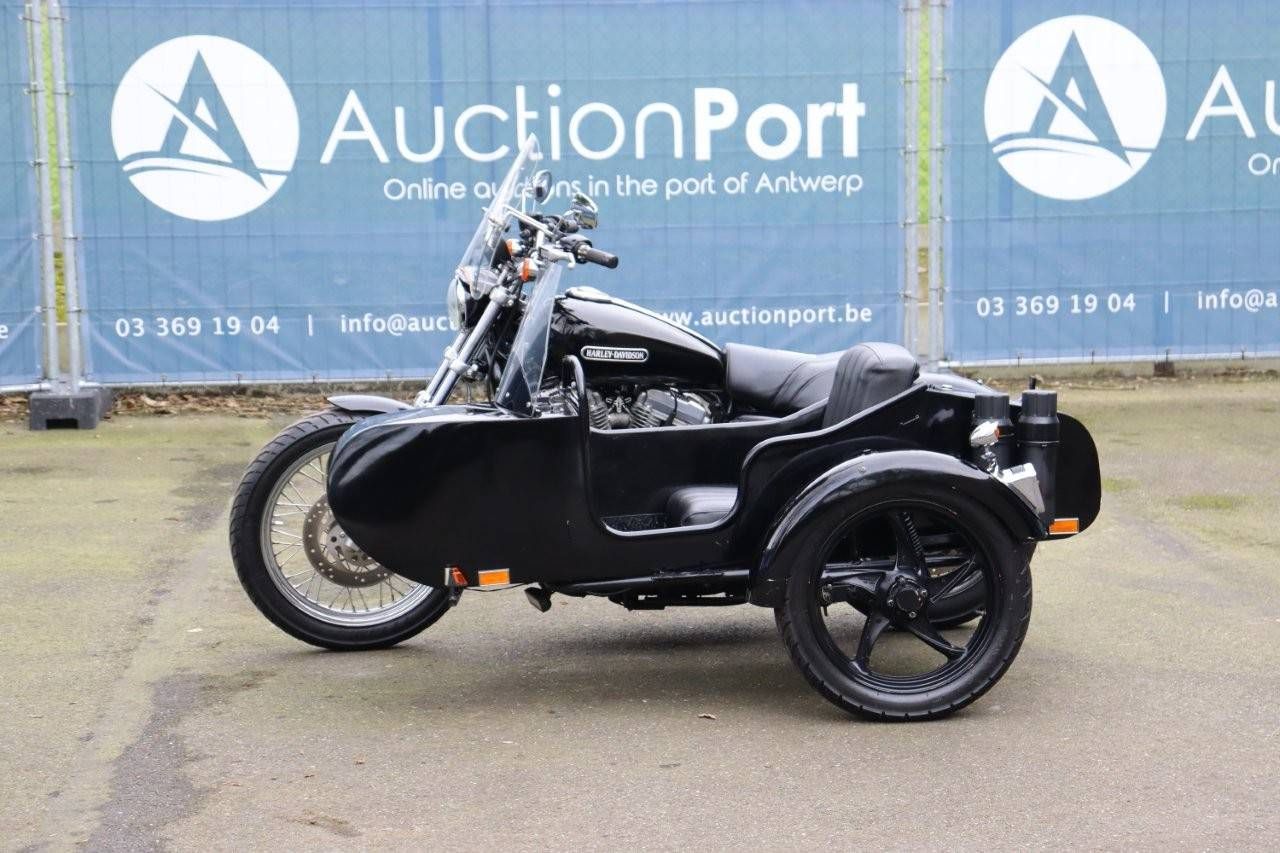 Motorcycle Harley-Davidson Sporster XL883 + Side Car Petrol 2009