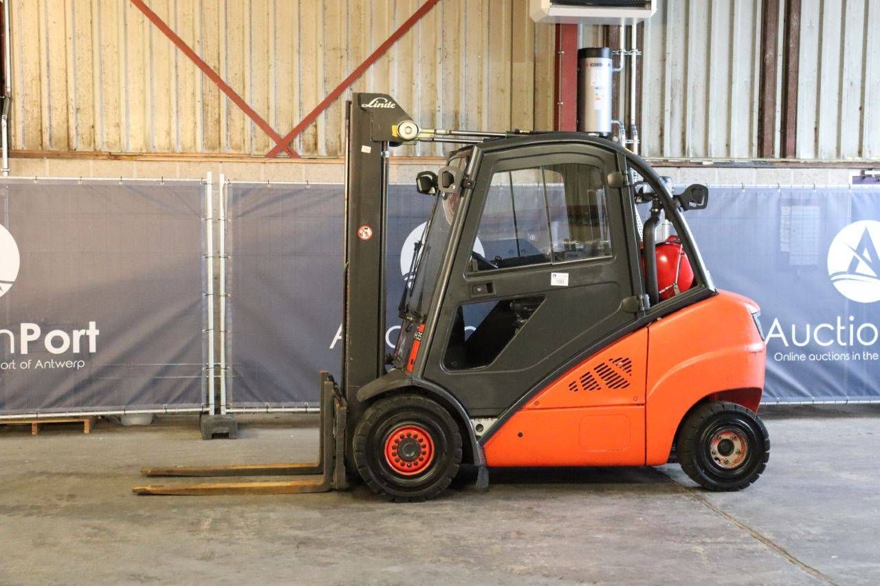 Linde H35T-01 LPG Forklift 3500kg 7.0m 2011