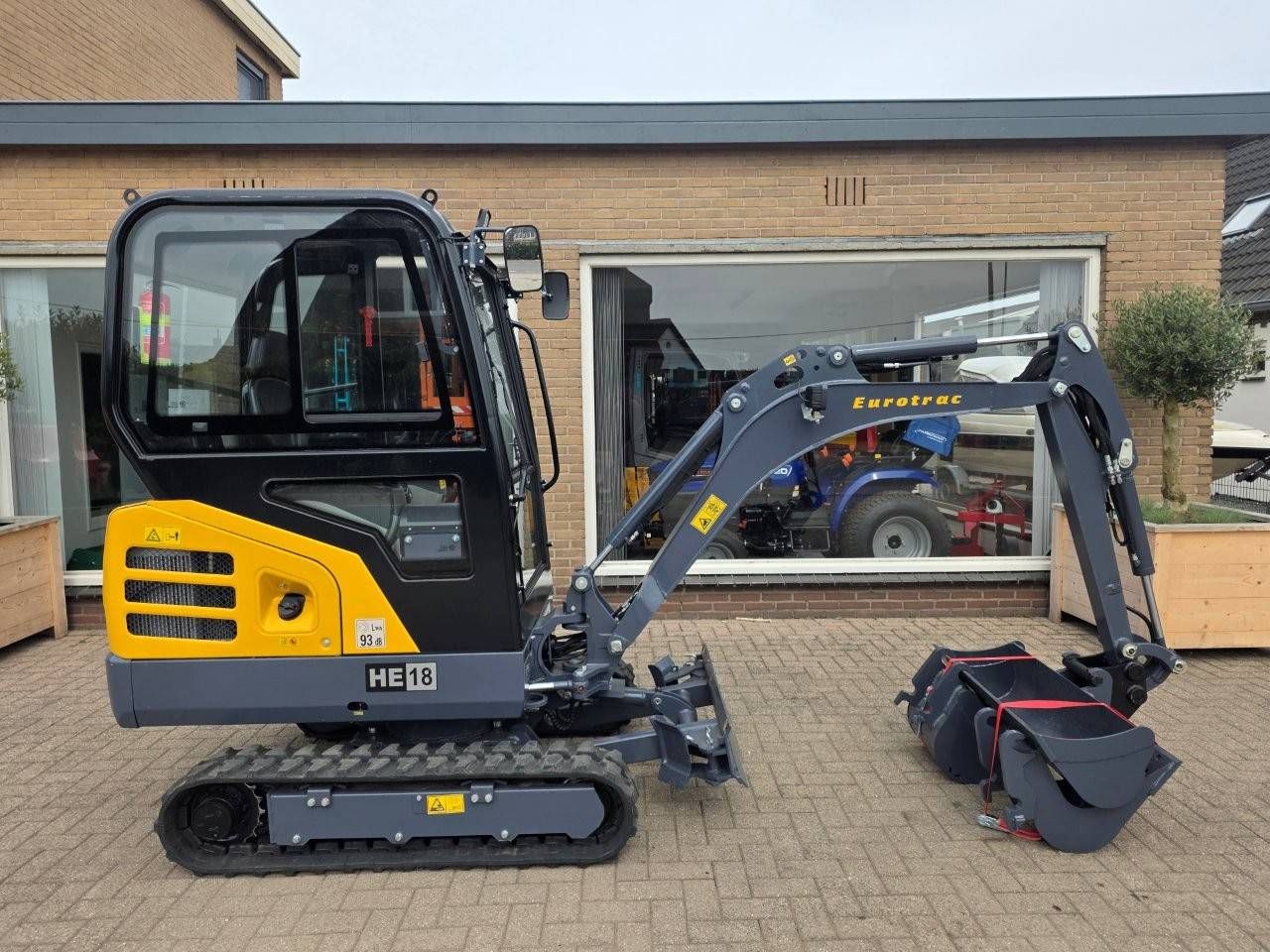 Euotrac HE18 Diesel Mini Excavator (Kubota engine) New