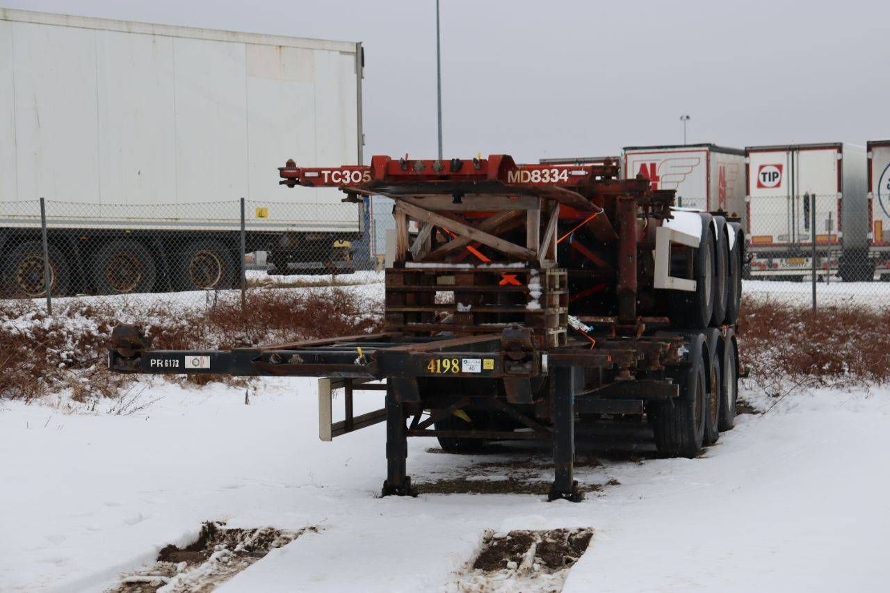 Container chassis HFR SB24 40000kg 2005/2006 2 pieces