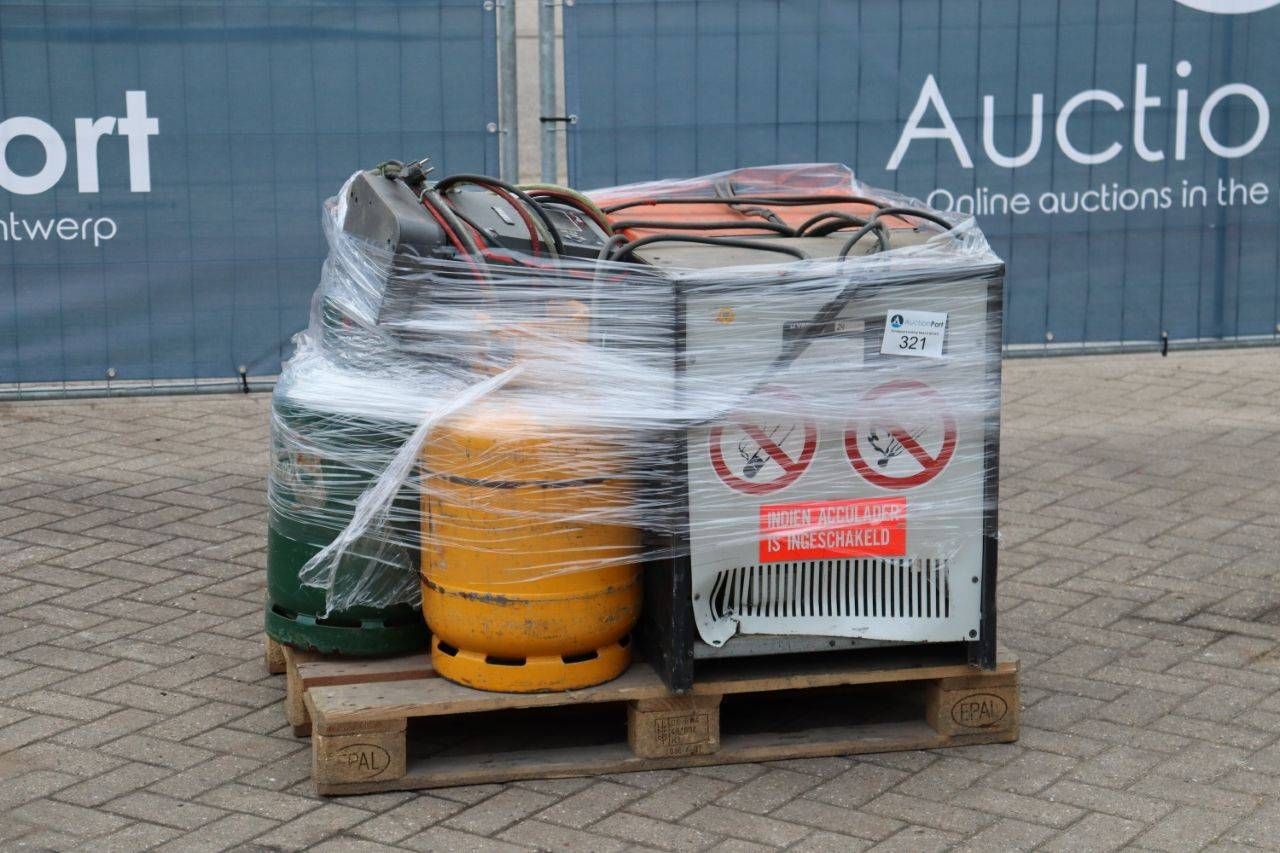 Party Battery Chargers and LPG tanks