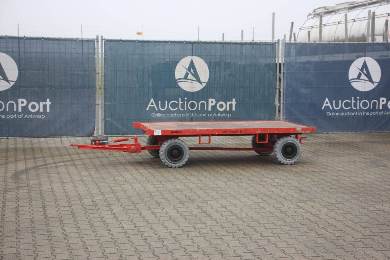 Flatbed Trailer MAFI 1060 6000kg 2016