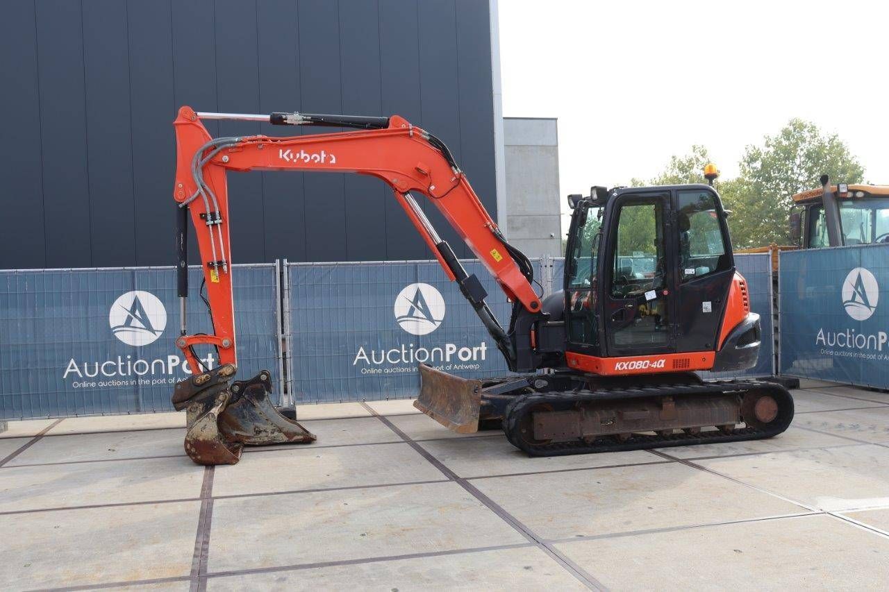 Crawler excavator Kubota KX080-4α Diesel 2019