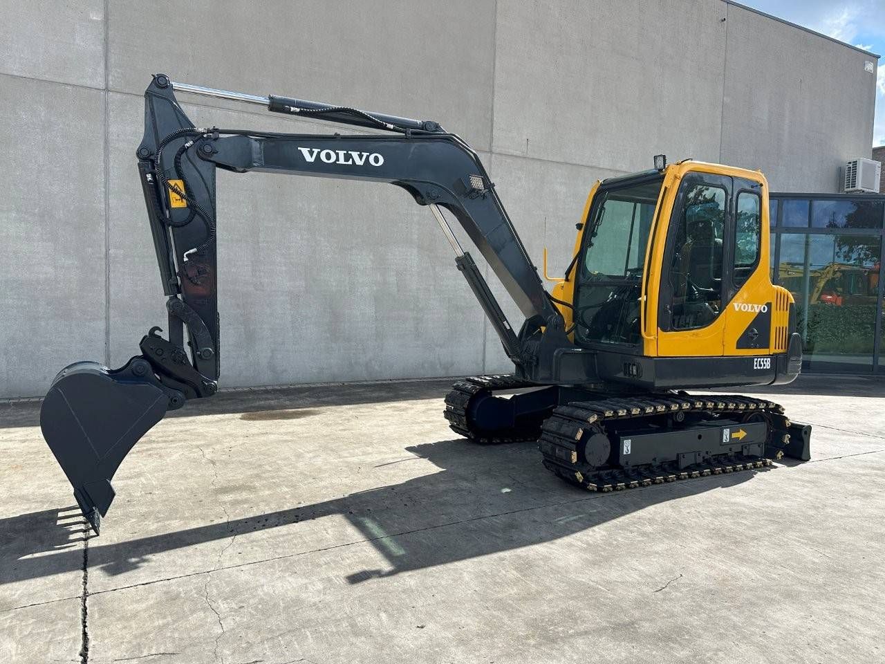 Volvo EC55B Diesel-Midi-Bagger, Baujahr 2012