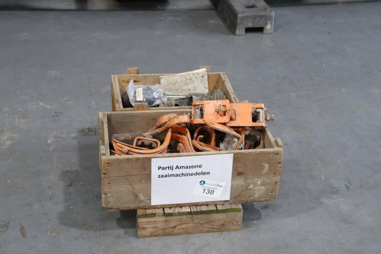 Batch of Amazone seed drill parts