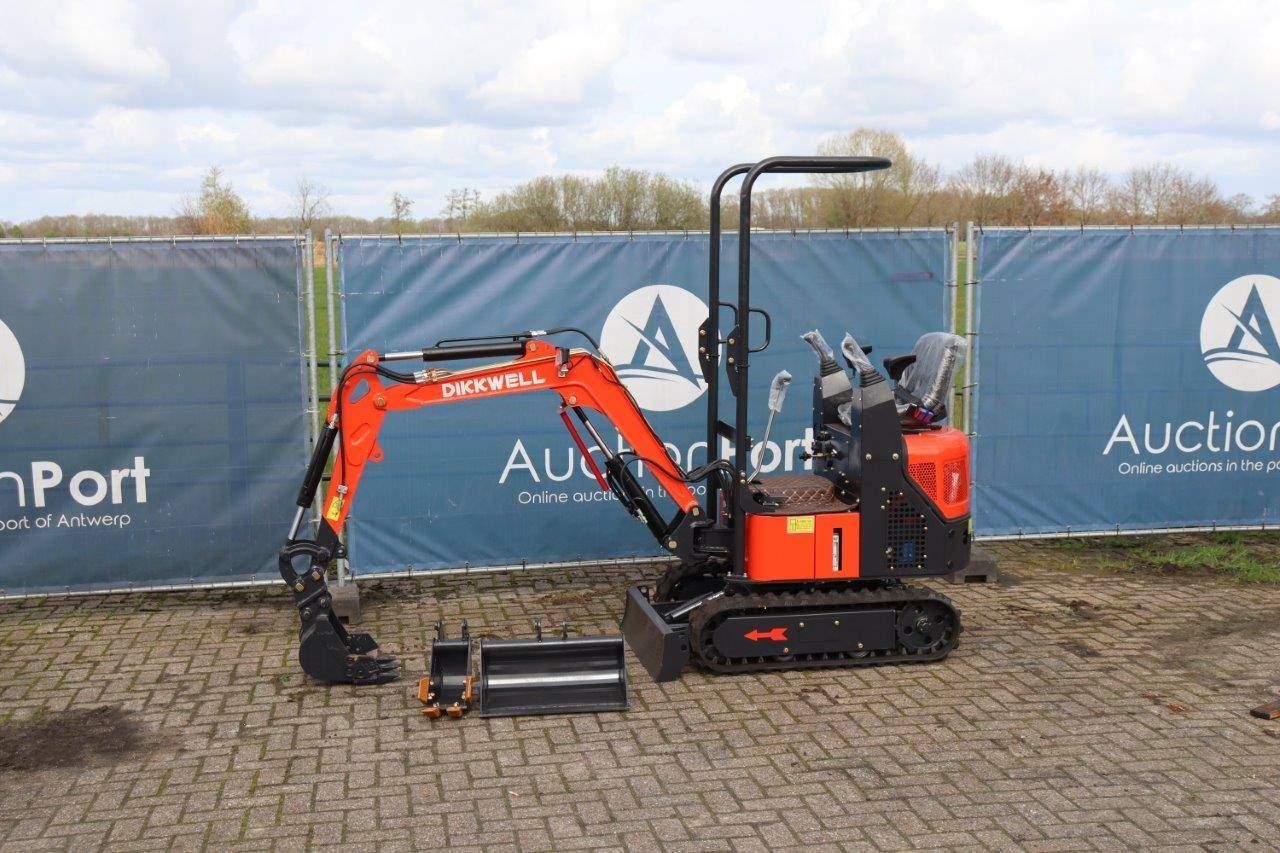Mini excavator Dikkwell RDT-11 Diesel New