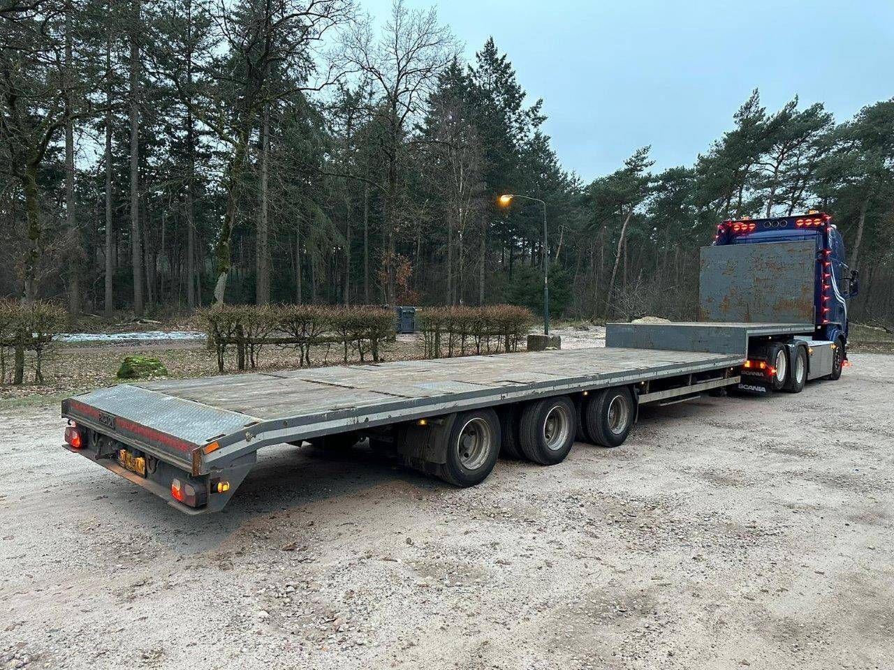 Semi-low loader Pacton S3-001 2008