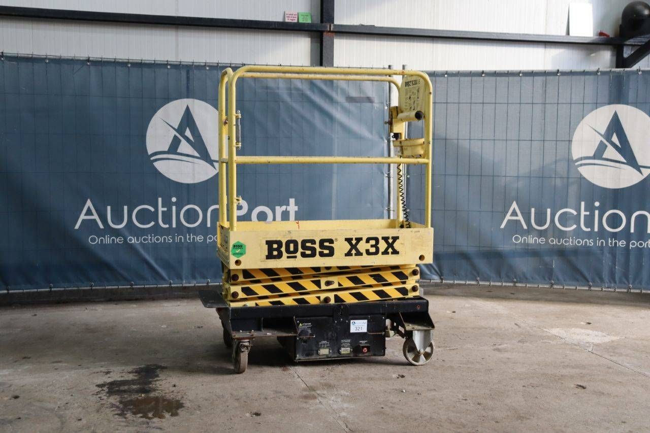 Boss X3X Scissor Lift 5.20m Electric 2019