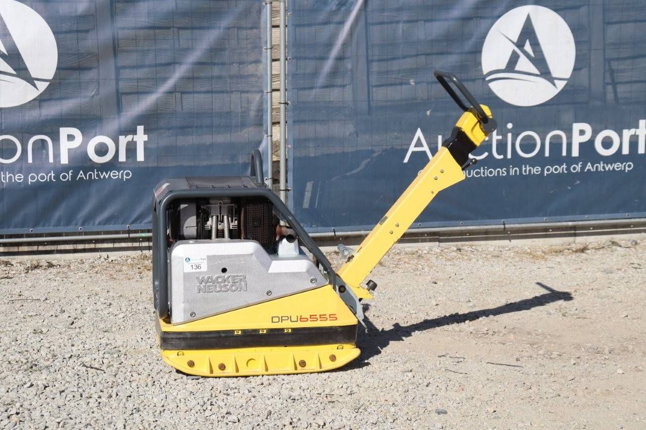 Vibratory Plate Wacker Neuson DPU 6555 Diesel 2015