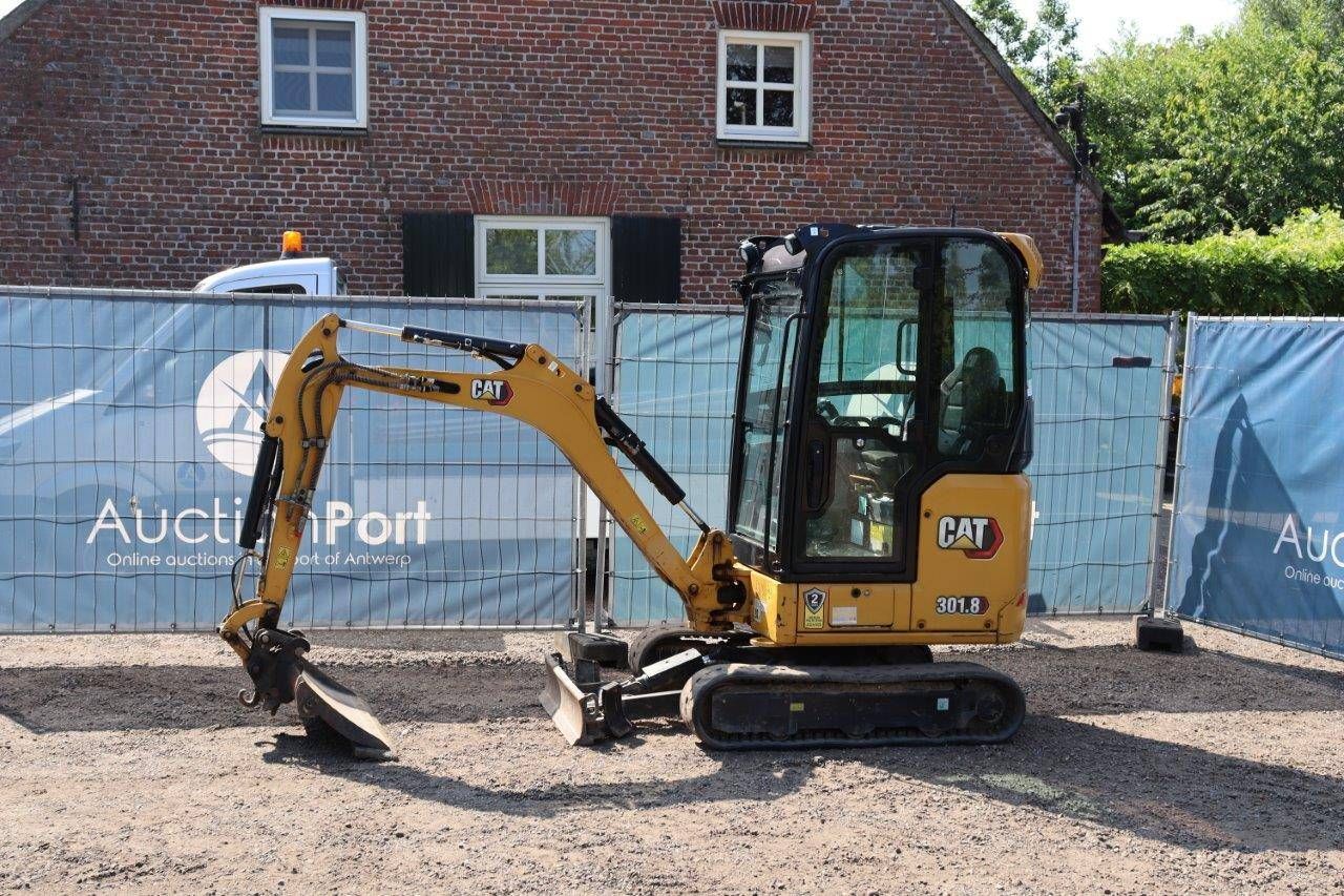 Mini digger Caterpillar 301.8 Diesel 22hp 2021