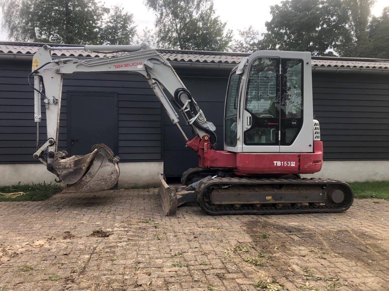 Mini digger Takeuchi TB153FR Diesel 2012